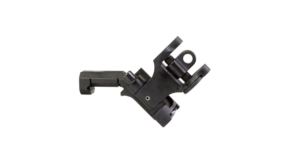 Troy Ind SSIG45SHRBT 45 Degree Folding BattleSights HK Front And Round Rear Blk