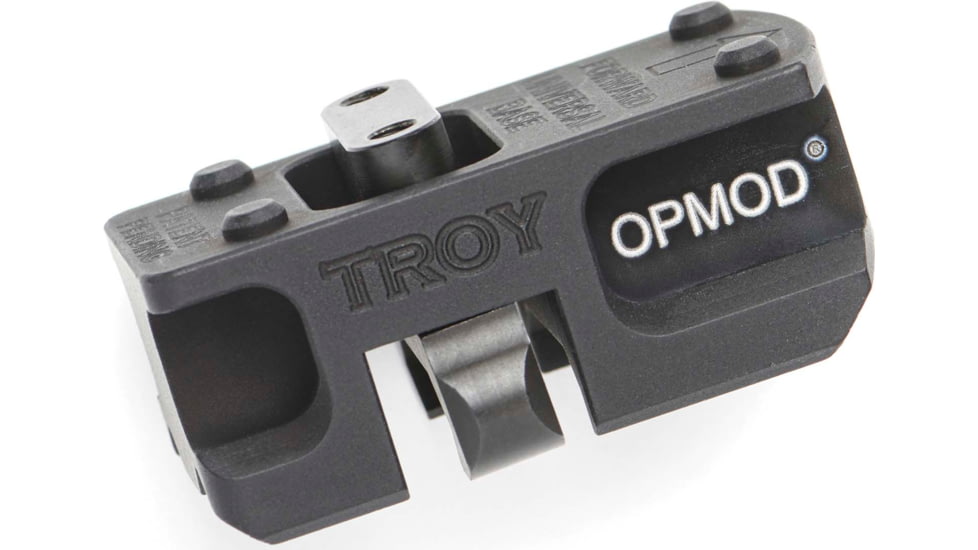 EDEMO Troy Industries OPMOD Universal Red Dot Mount, Black, SMOU-UNV-RDBT-00, EDEMO12