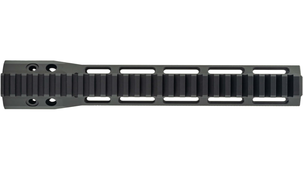 Troy Industries SOCC Gen 2 Free Float M-LOK Handguard AR-15 Aluminum Battle Rail, Black, 10.5in, SRAI-SR1-10BT-G2