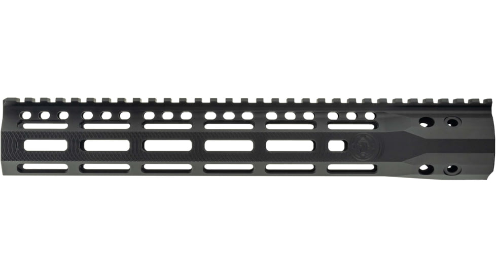 Troy Industries SOCC Gen 2 Free Float M-LOK Handguard AR-15 Aluminum Battle Rail, Black, 12.5in, SRAI-SR1-12BT-G2