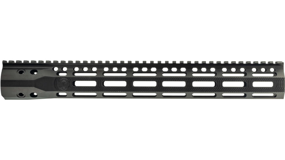 Troy Industries SOCC Gen 2 Free Float M-LOK Handguard AR-15 Aluminum Battle Rail, Black, 15.125in, SRAI-SR1-15BT-G2