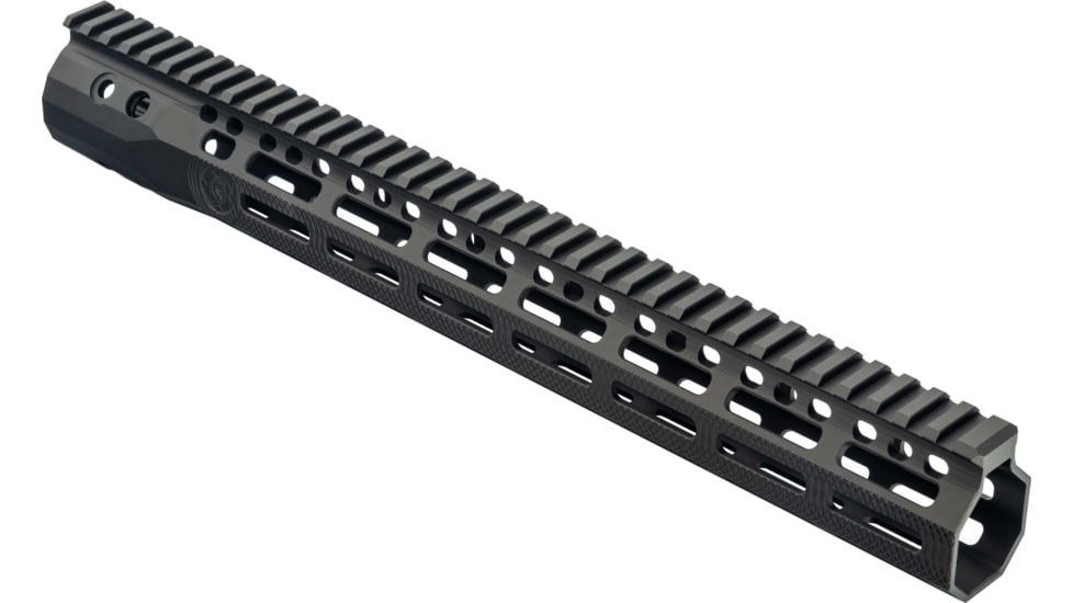 Troy Industries SOCC Gen 2 Free Float M-LOK Handguard AR-15 Aluminum Battle Rail, Black, 15.125in, SRAI-SR1-15BT-G2