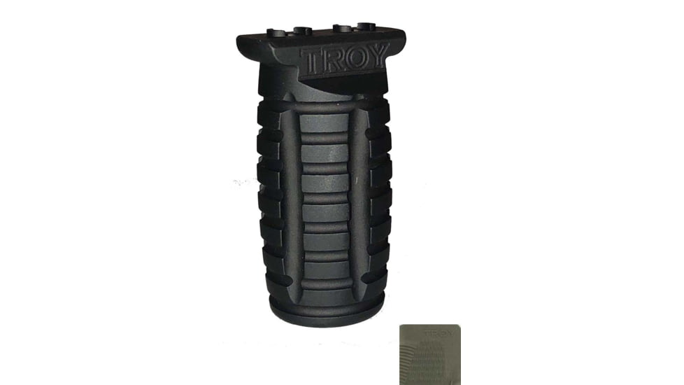 Troy Industries SOCC VFG 3in Vertical Forward Grip, Robust Low Profile, ODG, SGRP-FG3-F0GT-00