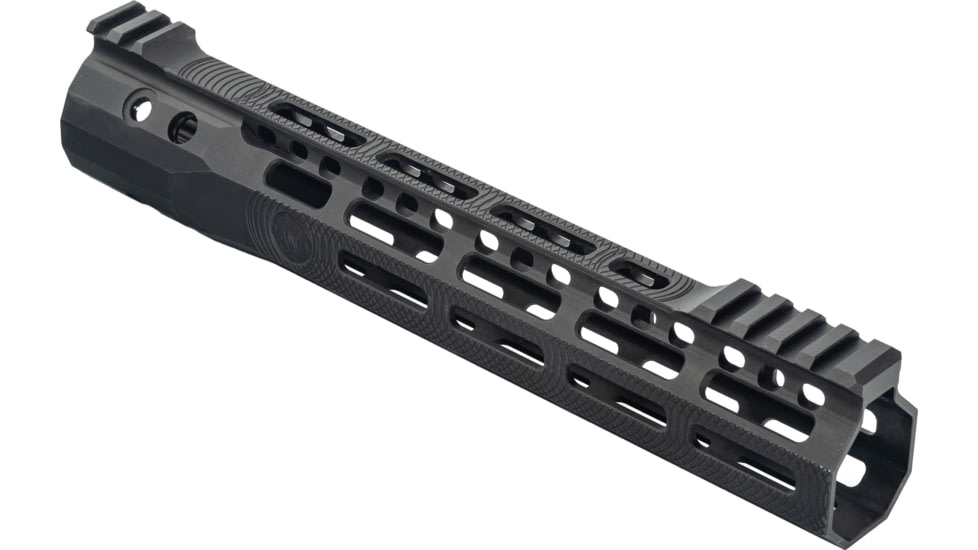 Troy Industries X Series Free Float M-LOK Handguard AR-15 Aluminum Battle Rail, Black, 10.5in, SRAI-SR1-10BT-X2