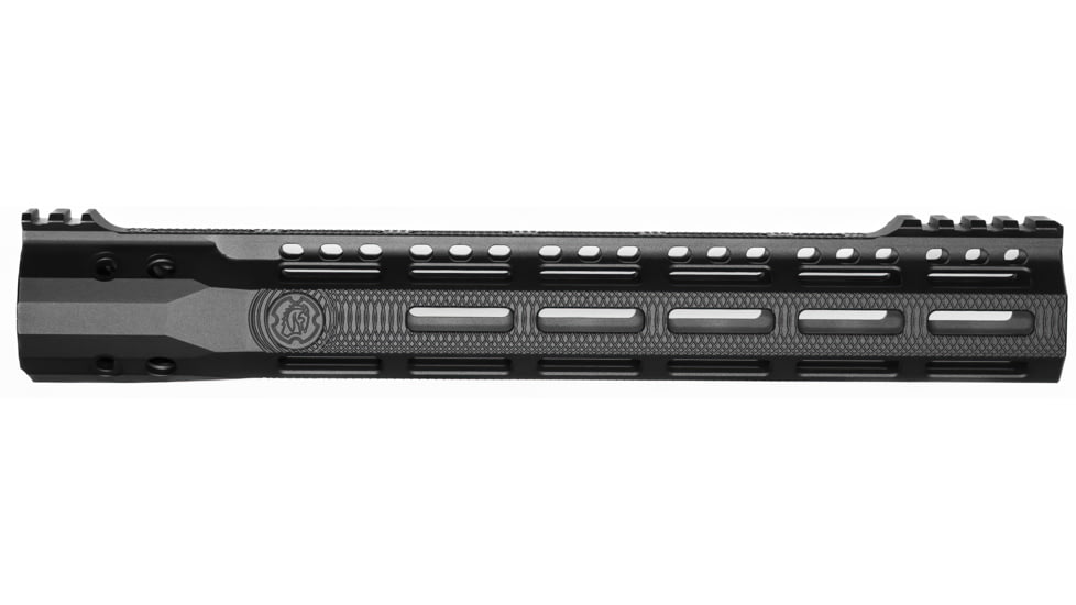 Troy Industries X Series Free Float M-LOK Handguard AR-15 Aluminum Battle Rail, Black, 12.5in, SRAI-SR1-12BT-X2