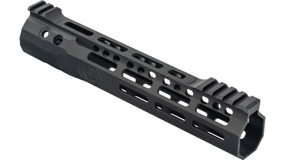 Troy Industries X Series Free Float M-LOK Handguard AR-15 Aluminum Battle Rail, Black, 9.25in, SRAI-SR1-90BT-X2