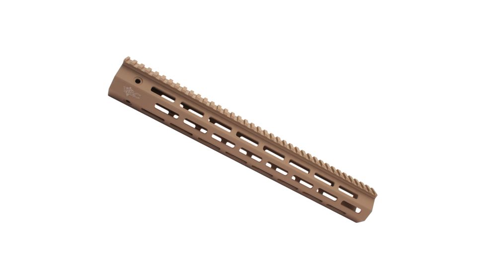 Viking Tactics M-LOK, 5.56, Aluminum, 15 VTAC Logo VTAC-MLOK-15-FDE