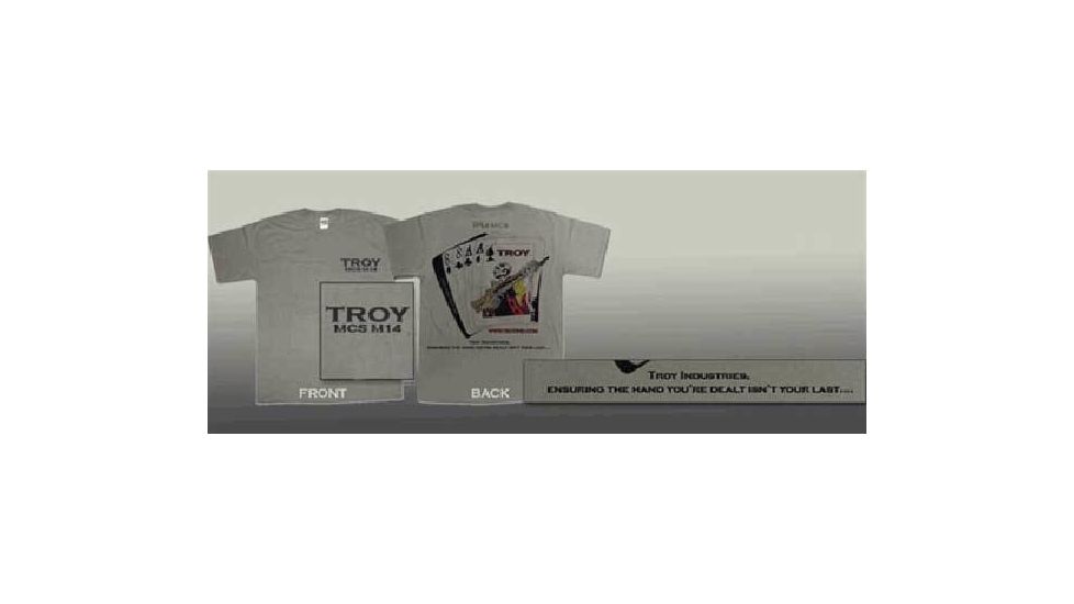 Troy MCS Ace of Spades Card I T-Shirt, Desert Sand, 3XL 030T-00