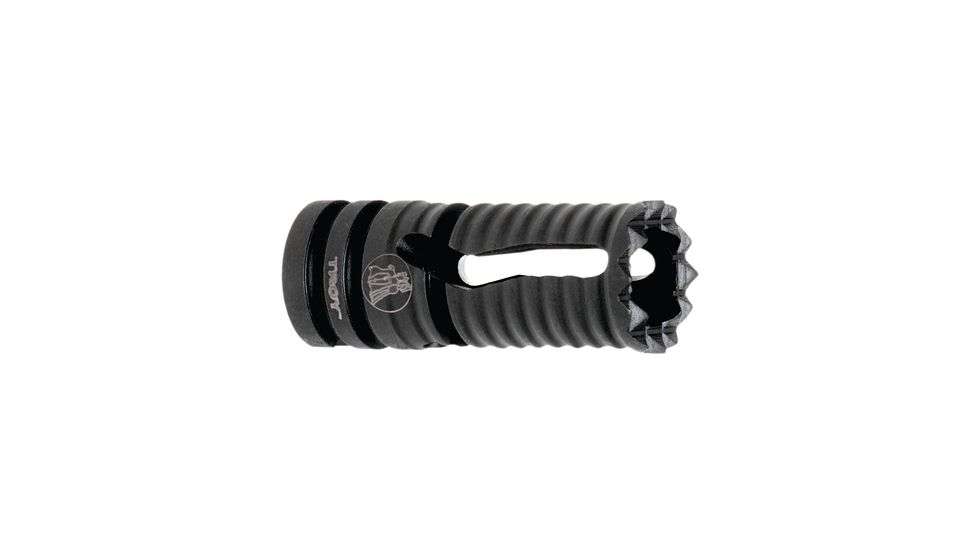 Troy Medieval AK47 Flash Suppressor 14x1 LH Threads Black