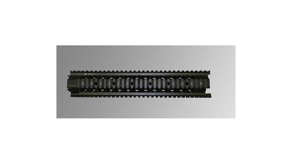 Troy 12 in. Modular Rail Forend for rifle length gas systems - Black