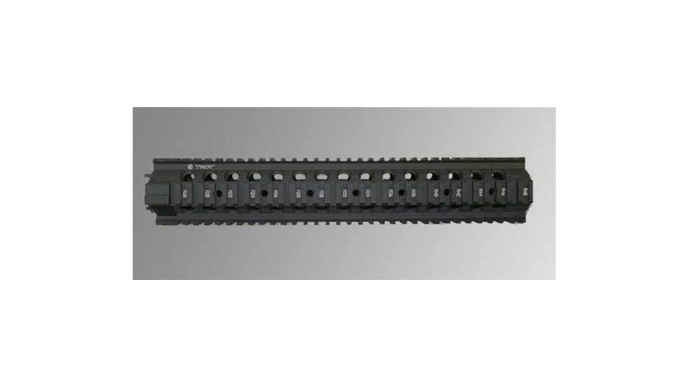 Troy 13.5 in. Rifle Extended Modular Rail Forend for SPR type set-ups - Black