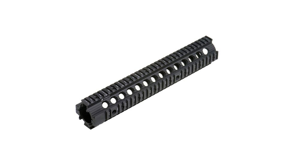 Troy 12 in. Modular Rail Forend for rifle length gas systems - Black 