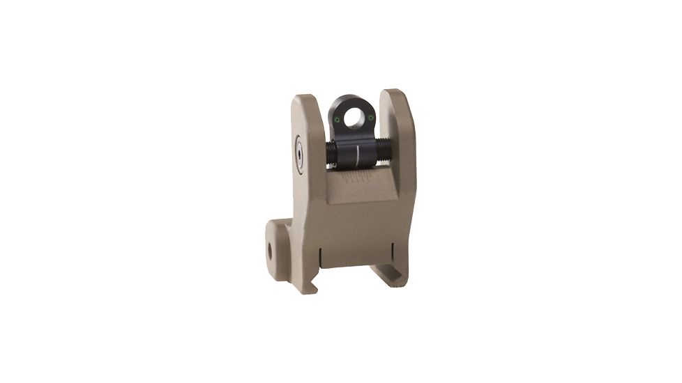 Troy Rear Tritium Battle Sight - Flat Dark Earth SSIG-FBS-RTFT-00