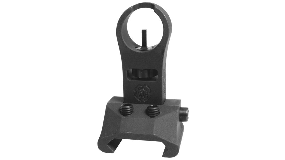 Troy Alpha G Front Folding HK-Style Loop Picatinny Rail Sights, Black, SSIGAS1FGBT