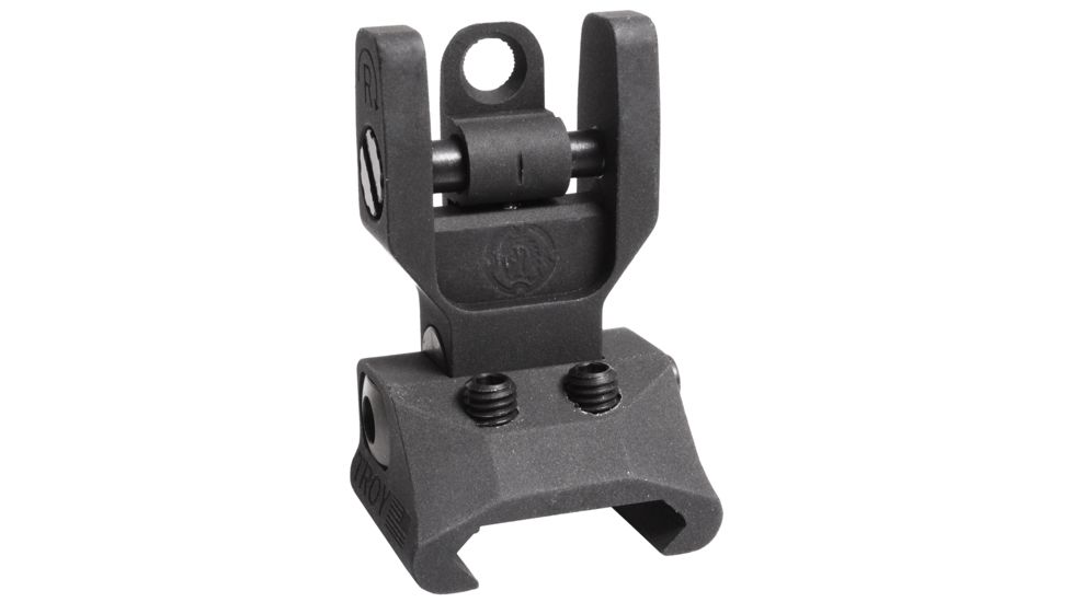 Troy Alpha Rear Folding Picatinny Rail Sight, Black, SSIGAS1ROBT