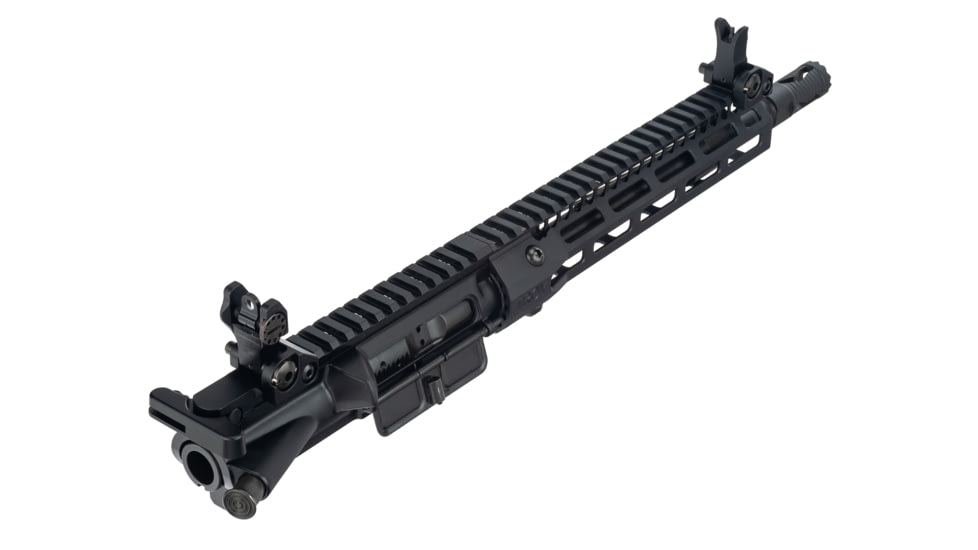 Troy Upper Receiver Kit, 10.5in Barrel, SOCC Handguard, 9.25in, A4, w/Sights, Black, SUPG-A4S-10BT-00