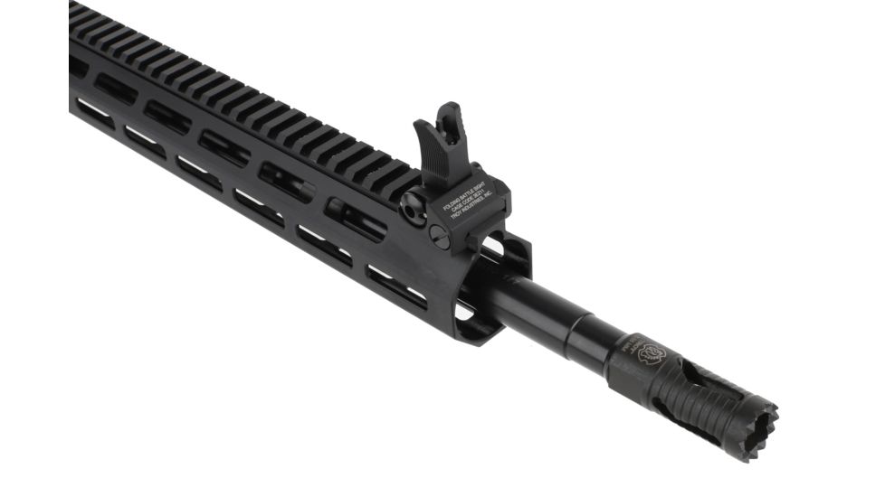 Troy Upper Receiver Kit with Medieval Flash Suppressor, 5.56, 16 w/13 M-LOK Rail and Folding Sights, Black, SUPG-5MF-16BT-00