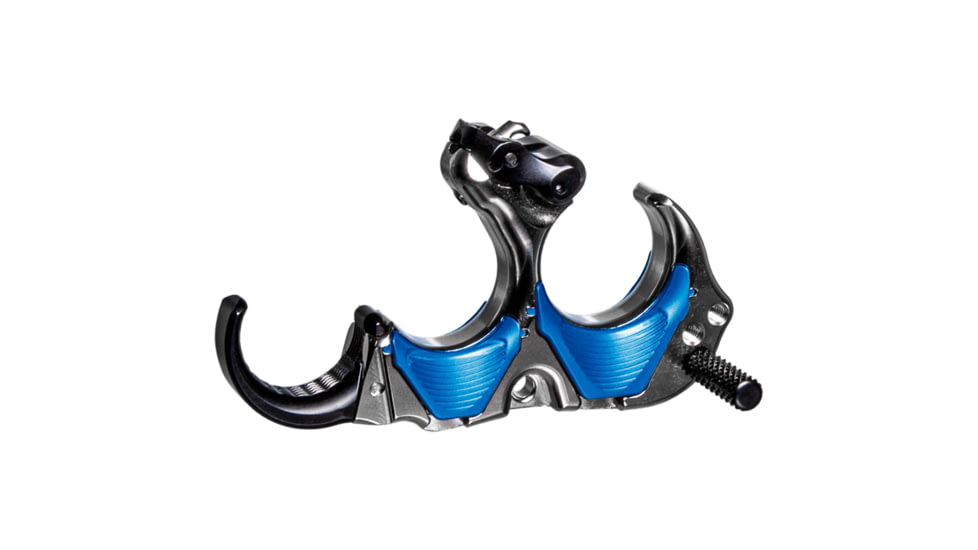 TRU Ball Aileron HBC Flex Release Blue/Quick Silver Brass 3 Finger Medium, 1502869