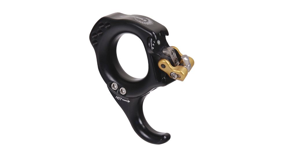 TRU Ball Inside Out 2 Finger Release, Black, Large 4032770