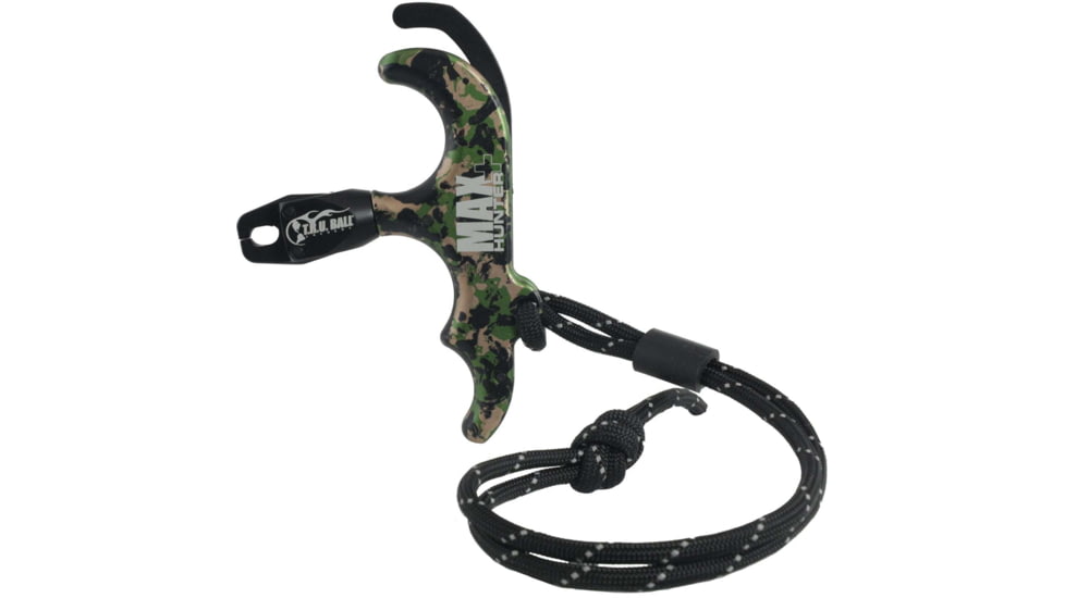 TRU Ball Maxhunter Plus Hand Held 3-finger Thumb Release, Camo, TMHP-CA