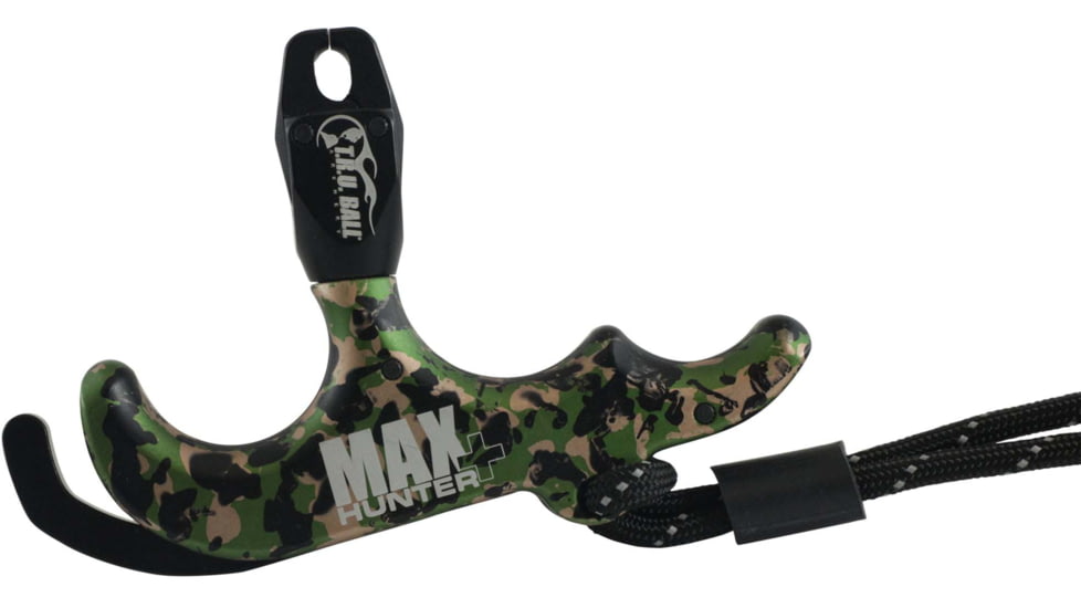 TRU Ball Maxhunter Plus Hand Held 3-finger Thumb Release, Camo, TMHP-CA
