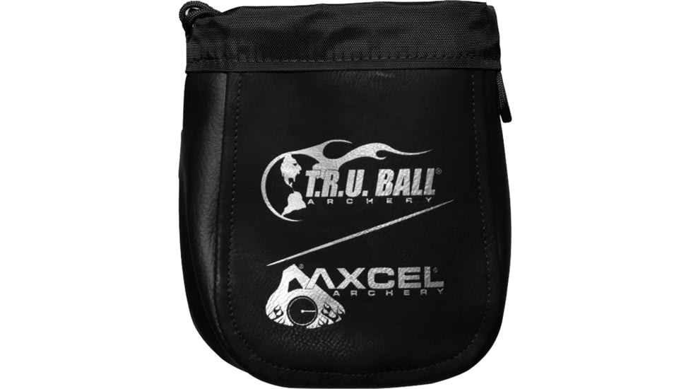 TRU Ball Release Pouch, Leather, Black, TRLB-BK