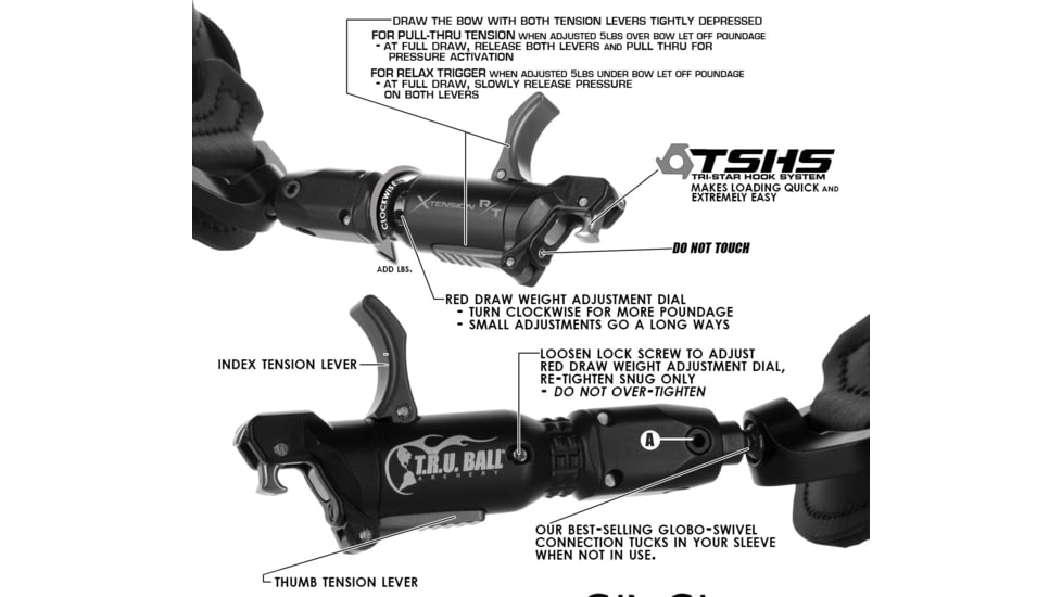 TRU Ball Tru Ball X-Tension R/T Release 1406270