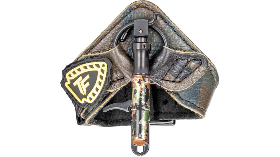 Tru-Fire Edge Buckle Foldback Release, Dual Jaw, Buckle Strap, Foldback, Camo, EGBF, EDEMO1