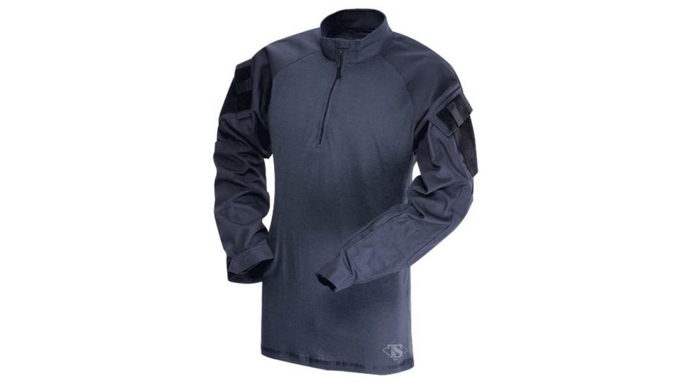 TRU-SPEC 1/4 Zip Tactical Response Shirt - Men's, 2XL, Long, Navy/Navy, 2567027