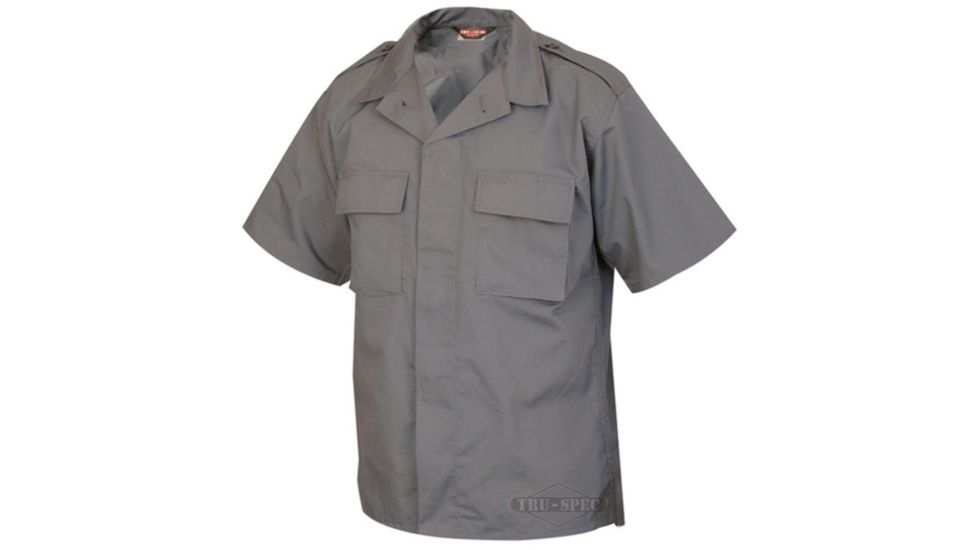 Tru Spec 1005002 Short Sleeve Charcoal Grey Tactical Shirt Pc Rs