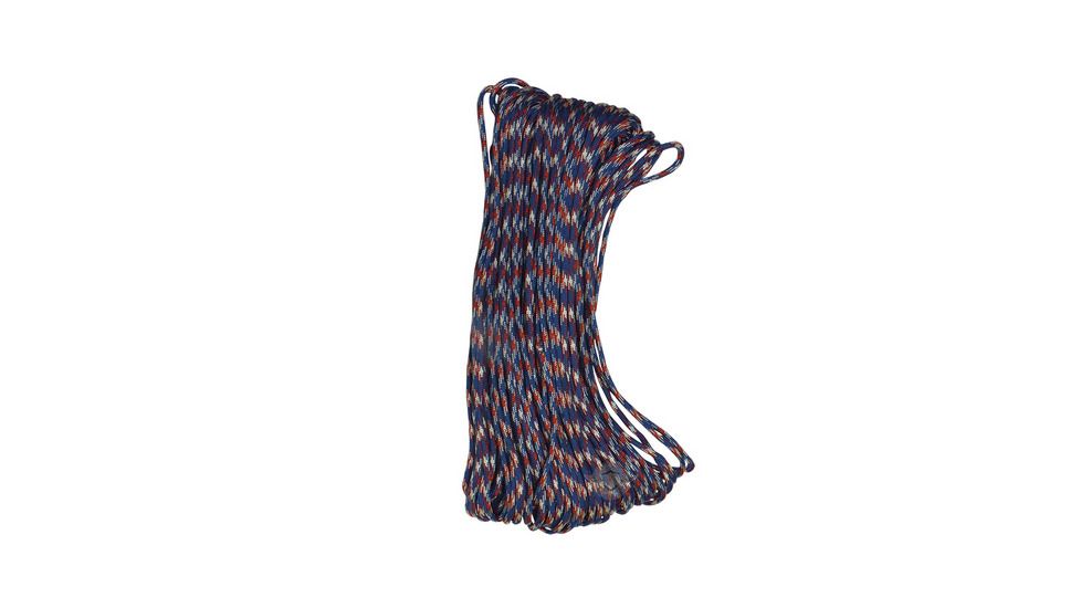 5ive Star 100ft. 7-Strand 550 Paracord #550 Commercial 7-Strand, Red/White/Blue, N/A 5017000