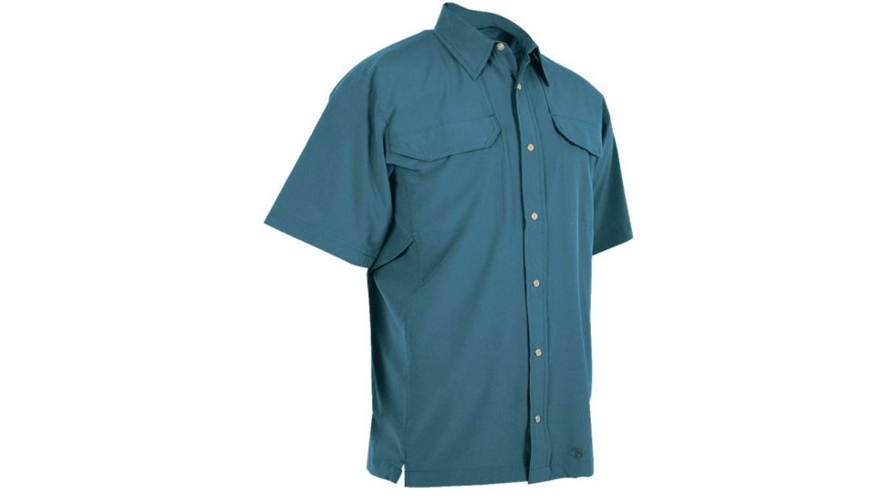 Tru-Spec 24-7 Cool Camp Shirt, Mountain Blue, 2XLarge 1254007