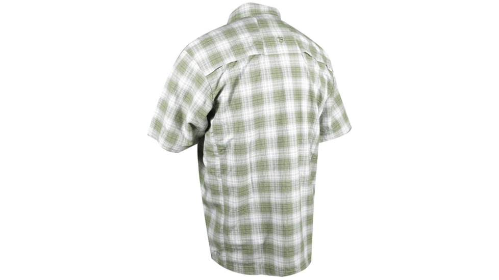 Tru-Spec 24-7 Cool Camp Shirt, Green Plaid, 3XL 1259008