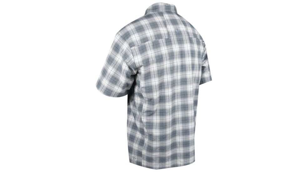 Tru-Spec 24-7 Cool Camp Shirt, Grey Plaid, XL 1257006