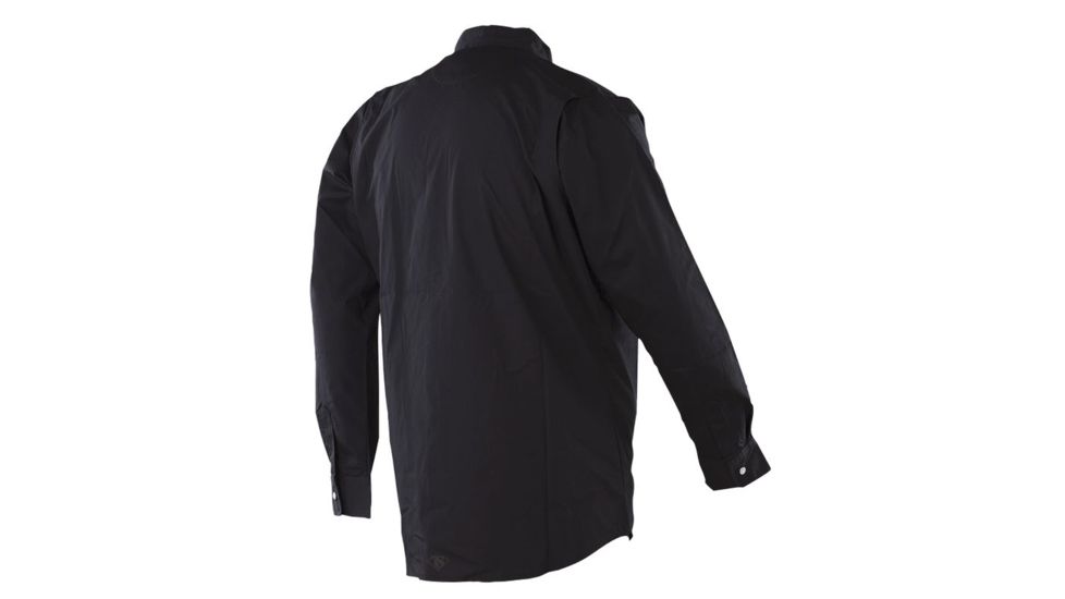 Tru-Spec 24-7 Series Dress Shirts L/S, Black, XSR 1346002