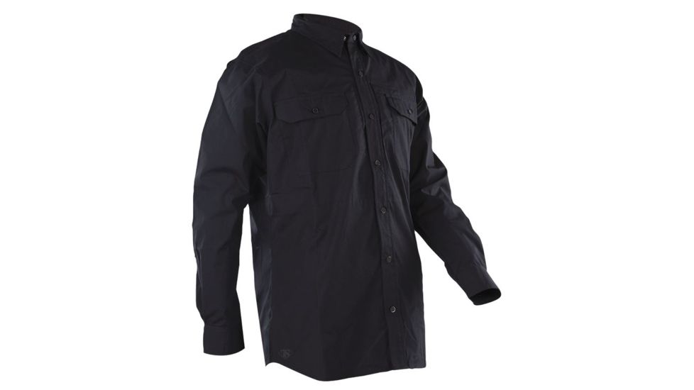 Tru-Spec 24-7 Series Dress Shirts L/S, Black, XSR 1346002