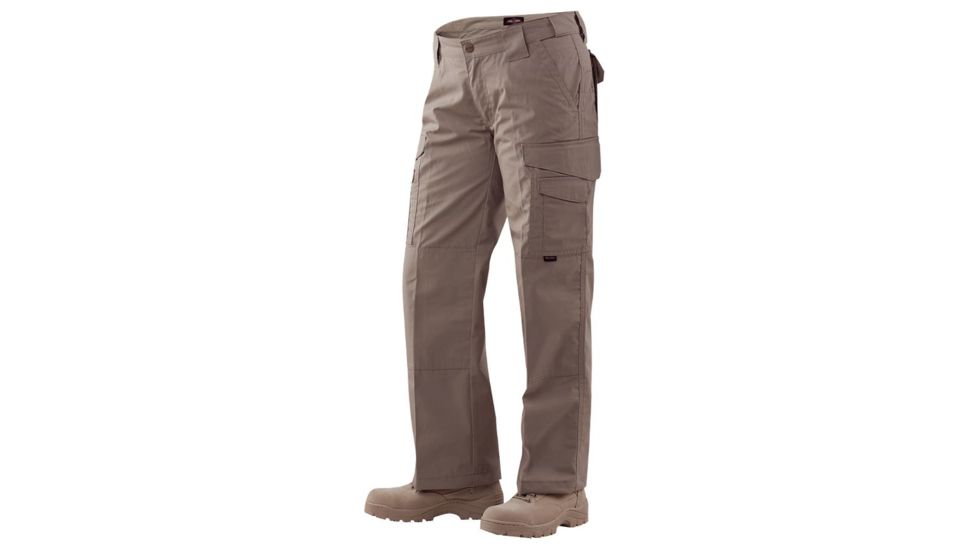 TRU-SPEC 24-7 Series Rip-Stop Pant - Women's, 6 US, Unhemmed Inseam, Coyote, 1369004
