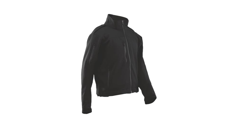 TRU-SPEC 24-7 LE Softshell Jacket, 100% Polyester - Men's, Black, 5XL, Short, 2093010