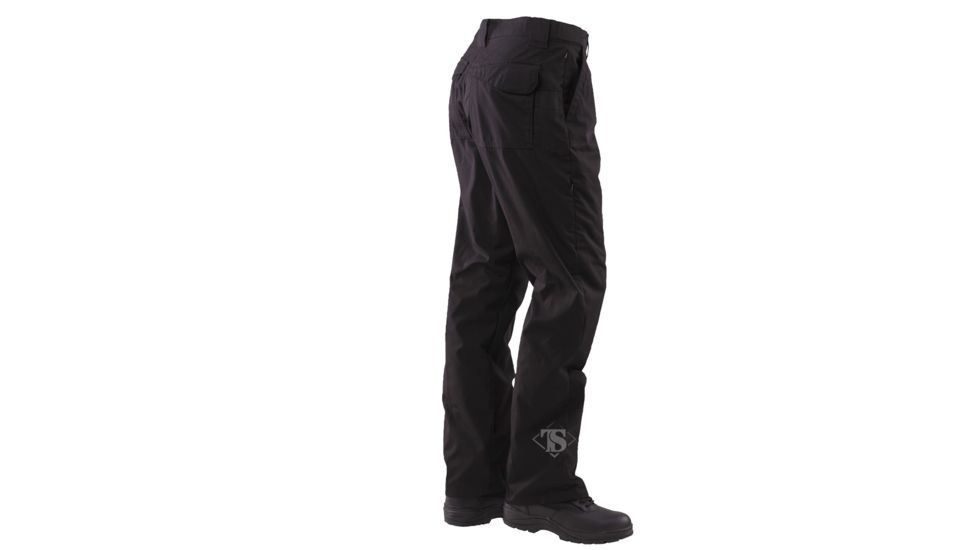 Tru-Spec 24-7 Men's Classic Pants, Teflon, PolyCotton RipStop, Black, 44x30 1186050