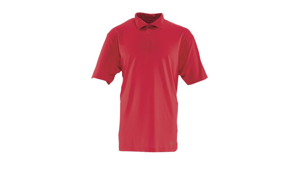 Tru-Spec 24-7 Mens SL Performance Polo 100% Poly, Range Red, Medium Regular 4493004