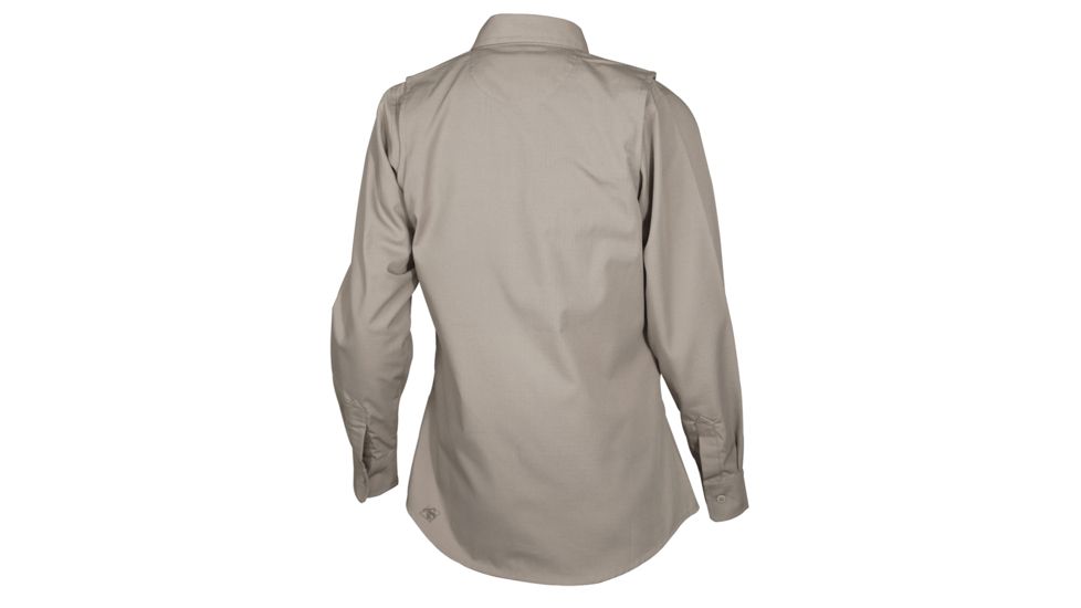 Tru-Spec 24-7 Series Long Sleeve Dress Shirt, Khaki, Large Regular, 1425005