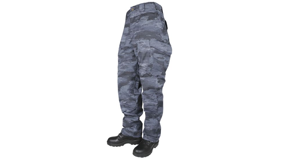 Tru-Spec 24-7 Series Tactical Pants w/ Cell Pocket, A-TACS LE-X, W32 L32, 1013004