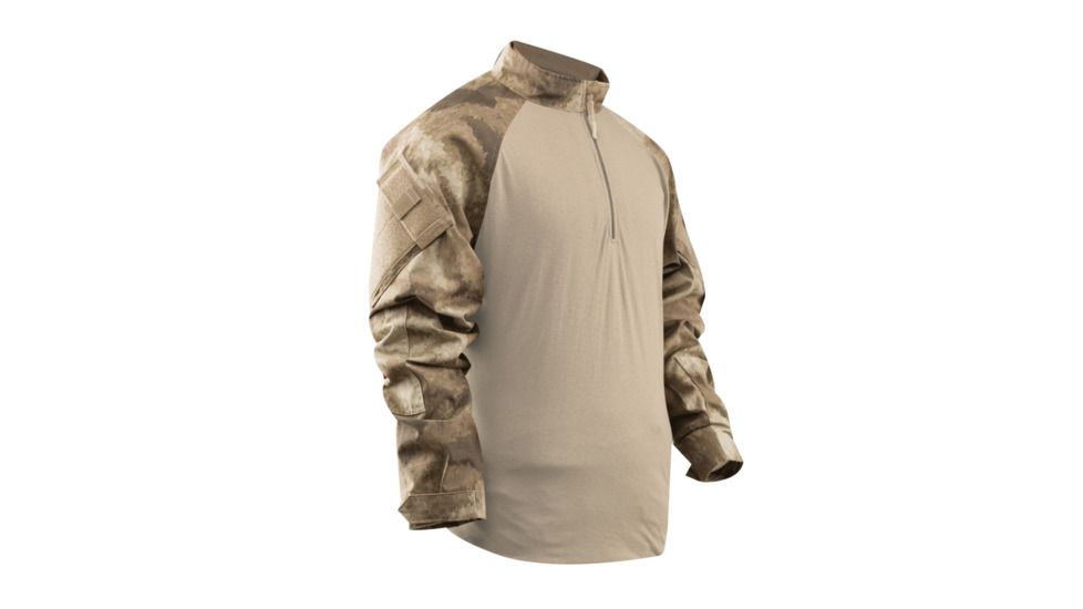 Tru-Spec A-TACS TRU Combat Shirt, AU Camo, LL 2538025