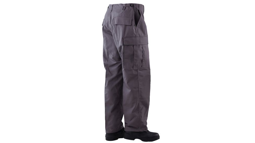 TRU-SPEC BDU 65/36 Poly/Co Rip Pants - Men's, Charcoal, Medium, Regular, 1308004