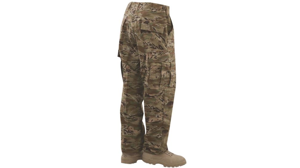 Tru-Spec BDU Pants, NYCO R/S BDU, All Terrain Tiger Stripe, Extra Small Regular 1219002