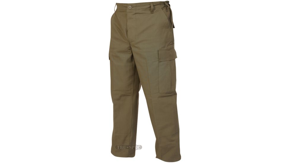 Open Box, Dealer Demo, TRU-SPEC BDU Pants, Cotton Ripstop - Men's, Olive Drab, Waist 36-38 in, Regular, 1559005