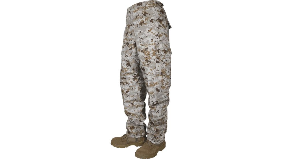 TRU-SPEC BDU 65/36 Poly/Co Rip Pants - Men's, Desert Digital, Extra Large, Long, 1371026