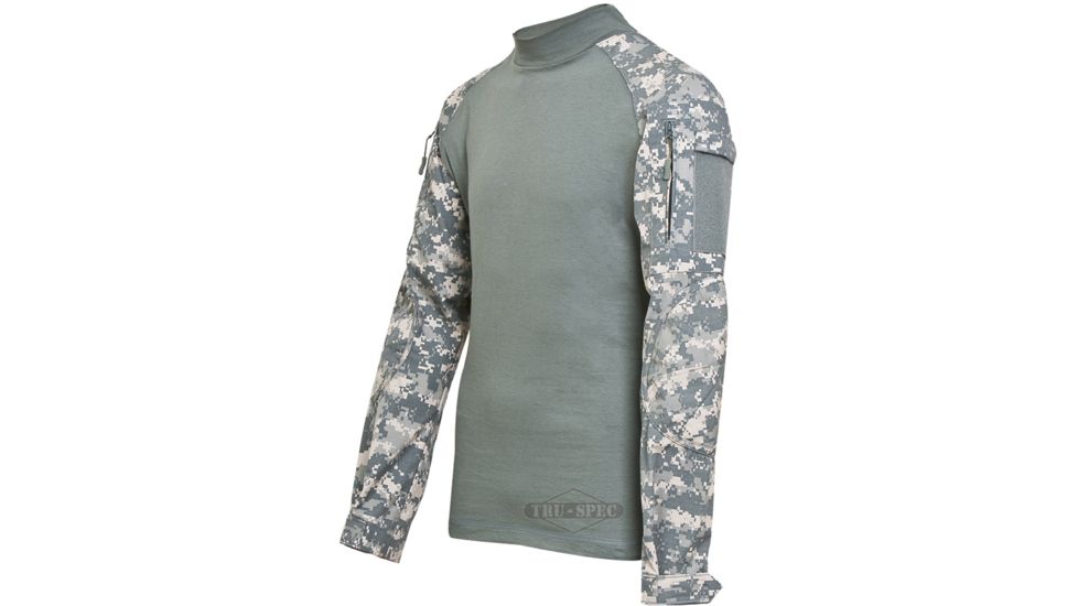 Tru-Spec Combat Tru Shirt Acu Nyco Rip Stop, Medium, Regular 2551004