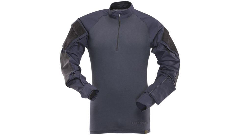 Tru-Spec Combat Tru Xtreme Shirt Navy Nyco Rip Stop, 2Xlr 2583007