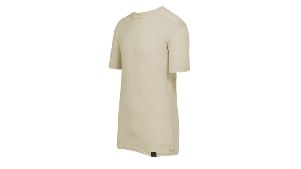Tru-Spec Crew Baselayer Short Sleeve T Shirt, Sand, 3XL, Regular 2760008